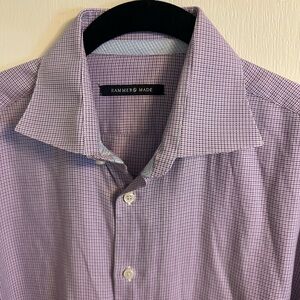 Hammer Made Men's Checkered Dress Shirt